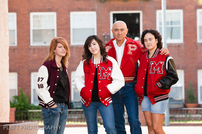  a letterman's jacket, so we took a shot. I thought it turned out great.