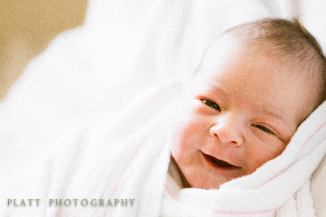  Infant birth documentary photographs at hospital in Scottsdale,