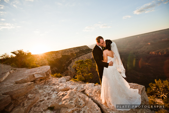 Wedding in the Grand Canyon, Arizona