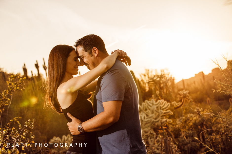 Engagement portrait by Jared Platt in Phoenix, Arizona